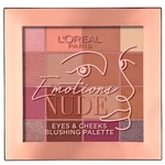 Тіні для повік L'Oreal Paris Emotions of Nude палетка тіней та рум'ян 17 г (3600523973705)