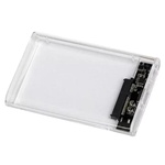 Кишеня зовнішня AgeStar 2.5", USB 3.2, 12.5 mm /15 mm HDD/SSD Transparent (3UB2P6 (Transparent))