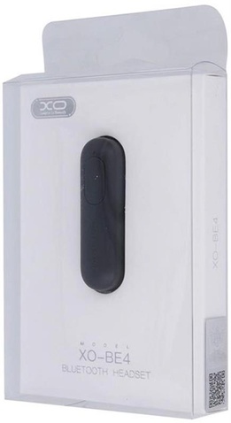Bluetooth-гарнітура XO BE4 Black (XO-BE4-BK)