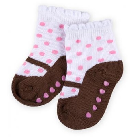 Шкарпетки Luvable Friends 3 пари неслизькі, для дівчаток (23117.0-6 F)