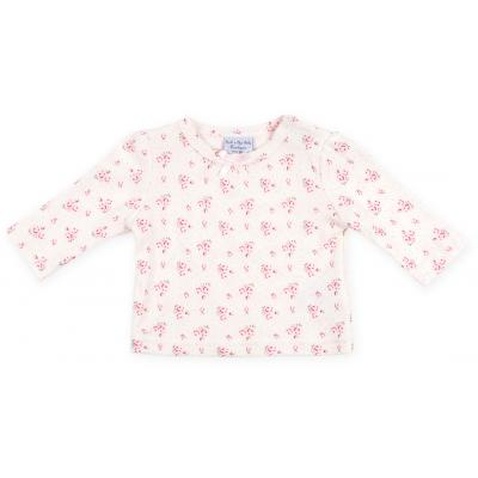 Набір дитячого одягу Luvena Fortuna велюровий рожевий з кроликом (EP6149.0-3)