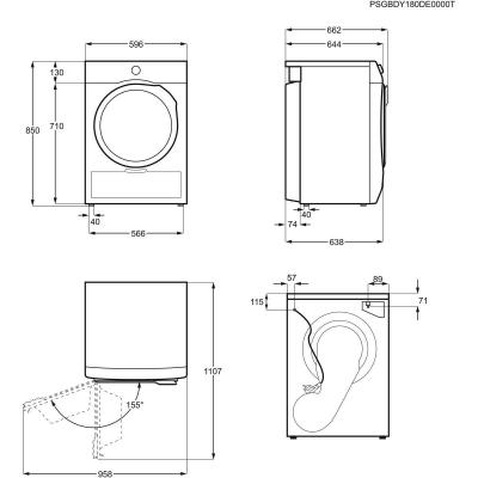 Сушильна машина Electrolux EW8HR359S