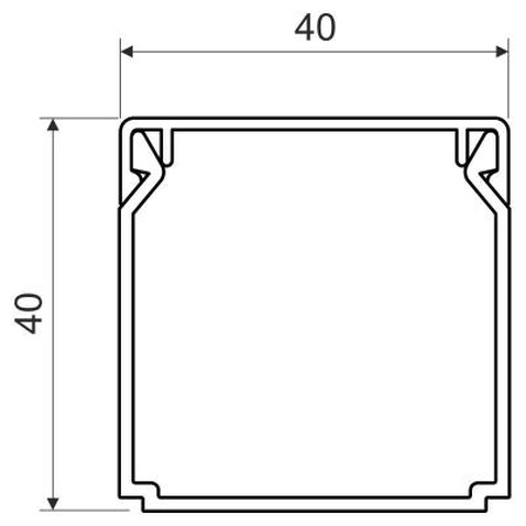 Короб Kopos LHD 40х40_HD (40х40 LHD)