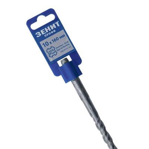 Бур Зенит "ПРОФІ" SDS-Plus 10х160 мм, спіраль 4S (20010160)