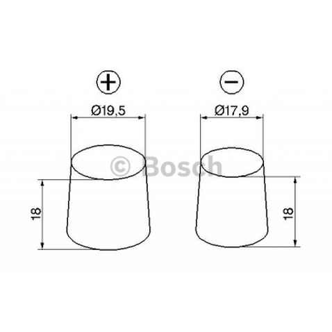Акумулятор автомобільний Bosch 44А (0 092 S40 010)