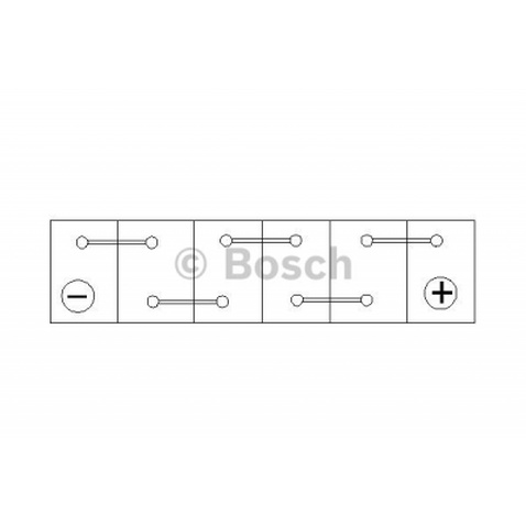 Акумулятор автомобільний Bosch 44А (0 092 S40 010)