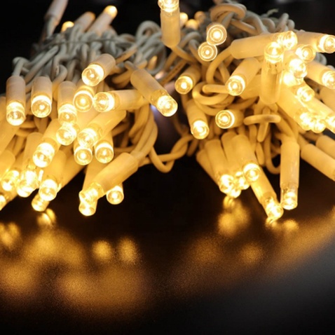 Гірлянда ColorWay 10м 100Led IP65 тепле біле світло (CW-GO-100L10WW)