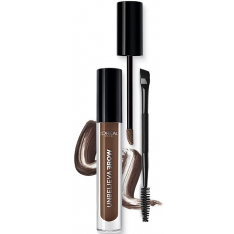 Гель для брів L'Oreal Paris Unbelieva Brow Gel 108 - Темно-коричневий 3.4 мл (3600523674626)