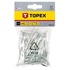 Заклепки Topex алюмінієві, 50 шт., 3.2x10 мм (43E302)