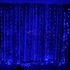 Гірлянда ColorWay штора водоспад 3x3м 300LED 220V синя (CW-GW-300L33VWFBL)