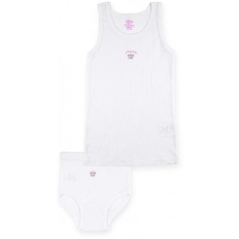 Маєчка Aziz с бабочкой белая в комплекте с трусиками (008071-3G-white)