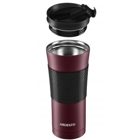 Термокружка Ardesto To Go 450 мл Red (AR2645SMR)