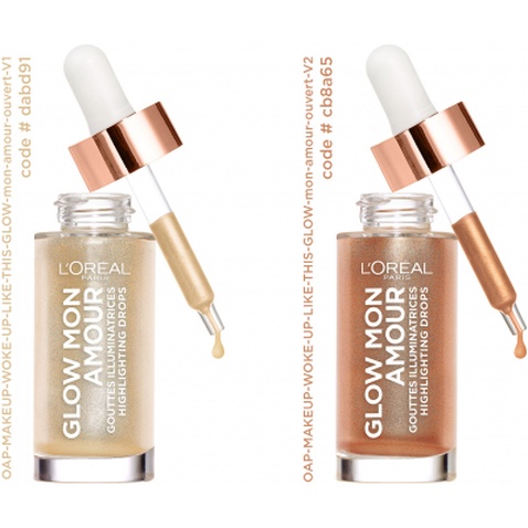 Хайлайтер L'Oreal Paris рідкий Glow Mon Amour 01 - Шампань 15 мл (3600523560899)