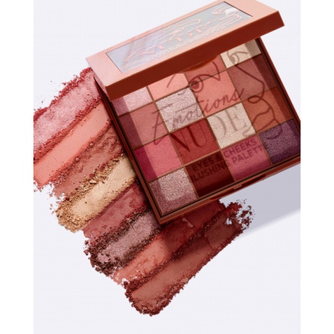 Тіні для повік L'Oreal Paris Emotions of Nude палетка тіней та рум'ян 17 г (3600523973705)