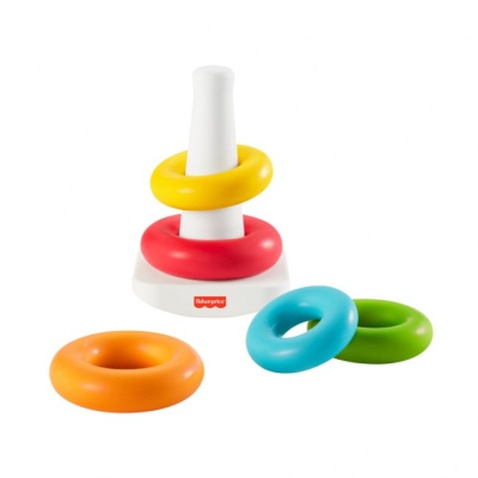 Розвиваюча іграшка Fisher-Price Пірамідка з еко-матеріалів (GRF09)
