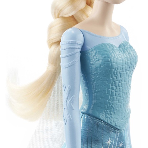 Лялька Disney Princess Ельза з м/ф Крижане серце у сукні зі шлейфом (HLW47)