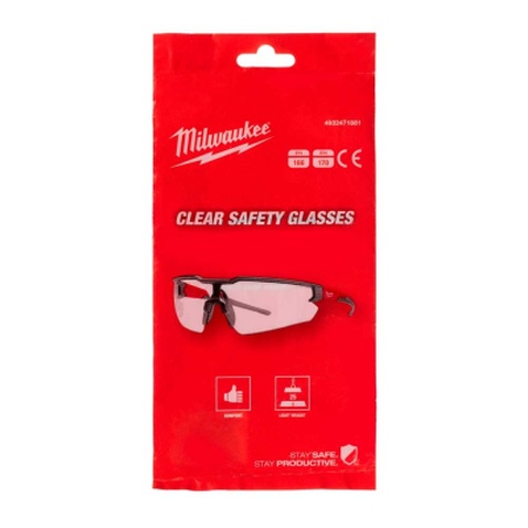 Захисні окуляри Milwaukee прозорі (4932471881)