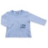 Набір дитячого одягу Luvena Fortuna велюровий блакитний c капюшоном (EP6206.3-6)