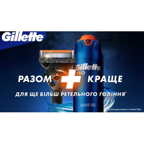 Змінні касети Gillette Fusion ProGlide Power 4 шт (7702018085576)