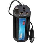 Інвертор Porto 12V/220V 150W, USB, ионизатор, Black (MNY-150B)