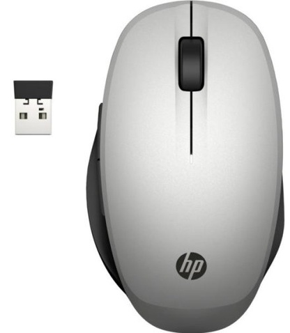 Мишка HP Dual Mode, WL/BT, сріблястий 6CR72AA