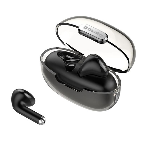 Навушники СolorWay Slim TWS-2 Earbuds Black (CW-TWS2BK)