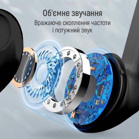 Навушники СolorWay Slim TWS-2 Earbuds Black (CW-TWS2BK)