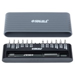 Викрутка Sigma з бітами 1/4 "24шт CrV для мобільних телефонів (пласт кейс) (4003251)