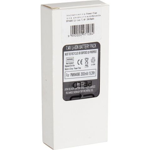 Акумуляторна батарея Motorola DP3400 Li-ion 7.4V 2600mA Power-Time (PTM-8268)