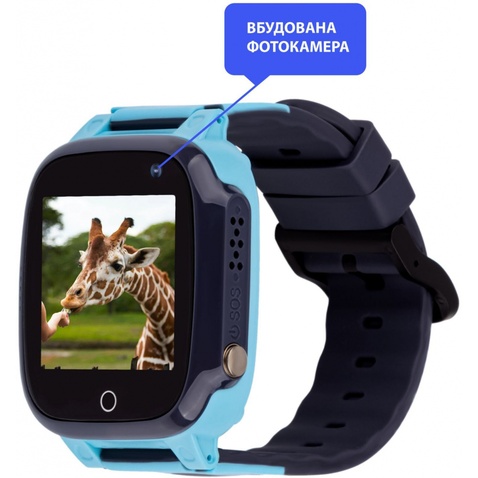 Смарт-годинник  Amigo GO008 MILKY GPS WIFI Blue (873292)