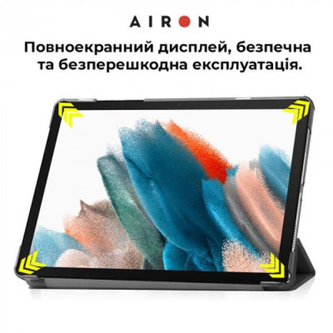 Чохол до планшета AirOn Premium Samsung Galaxy Tab A9 8.7'' 2023 + Film (4822352781103)