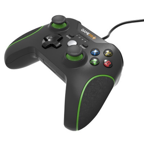 Геймпад GamePro MG450B PC/PS3/Android Black-Green (MG450B)