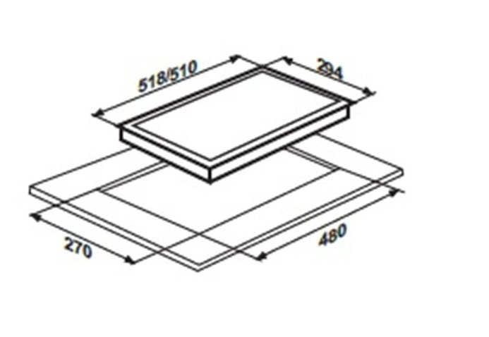 Варильна поверхня газова Liberty PG3121BG-CCAV (455)