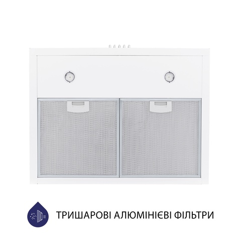 Витяжка Minola HK 6412 WH 850 LED