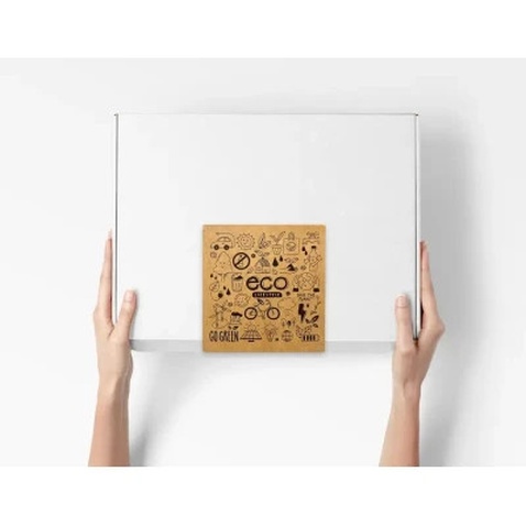 Етикетка MG ECO 100x100/ 0,5тис. Розмір "Нової пошти" (ECO 100x100/0,5)