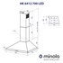 Витяжка Minola HK 6412 WH 850 LED