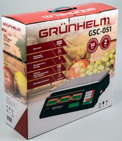 Ваги  Grunhelm GSC-051