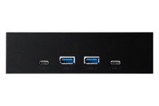 USB-хаб  Frime USB 3.1 2 x type A & 2 x type C VL820 Black (ECF-FP2xTA&2xTC.54)