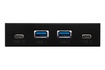 USB-хаб  Frime USB 3.1 2 x type A & 2 x type C VL820 Black (ECF-FP2xTA&2xTC.32)