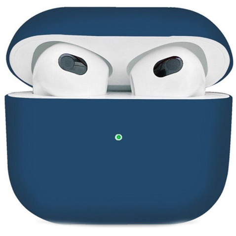 Чохол для навушників Armorstandart Ultrathin Silicone Case для Apple AirPods 3 Dark Blue (ARM60304)