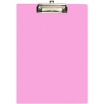 Клипборд-папка Economix A4 з притиском та підвісом, пластик, рожевий (E30156-89)