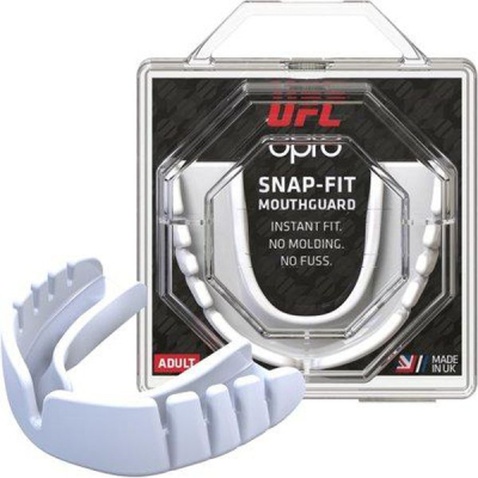 Капа Opro Snap-Fit UFC доросла White (SN_UFC_White)