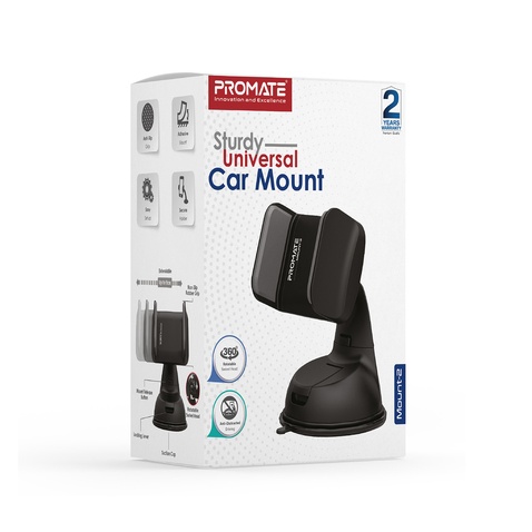 Автомобільний тримач  Promate mount-2.black