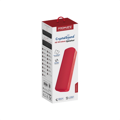 Колонка Promate capsule-2.red