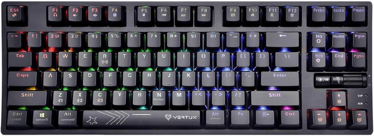 Клавіатура  Vertux VERTUPRO-80 USB Black