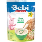 Дитяча каша Bebi Premium безмолочна +4 міс. Гречана 200 г (8606019654429)