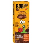 Цукерка Bob Snail Манго Бельгійський молочний шоколад 30г (4820219341314)