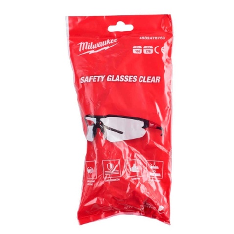 Захисні окуляри Milwaukee поліпшені, прозорі (4932478763)
