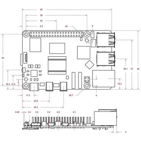 Промисловий ПК Raspberry Pi 5 4GB (RPI5-4GB)