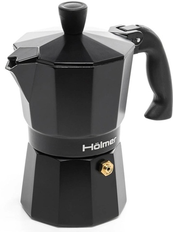 Гейзерна кавоварка  Holmer CF-0100-B Black Moon